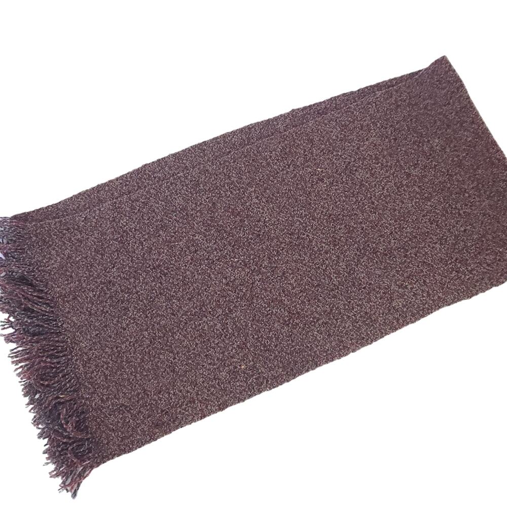 MUCROS Weavers Workshop Hand Woven Ireland Knit Scarf 64” x 14”